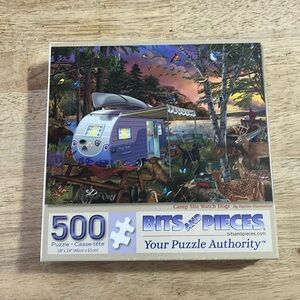 500 Piece Puzzle Camp Site Watch Dogs Bits and Pieces Sealed